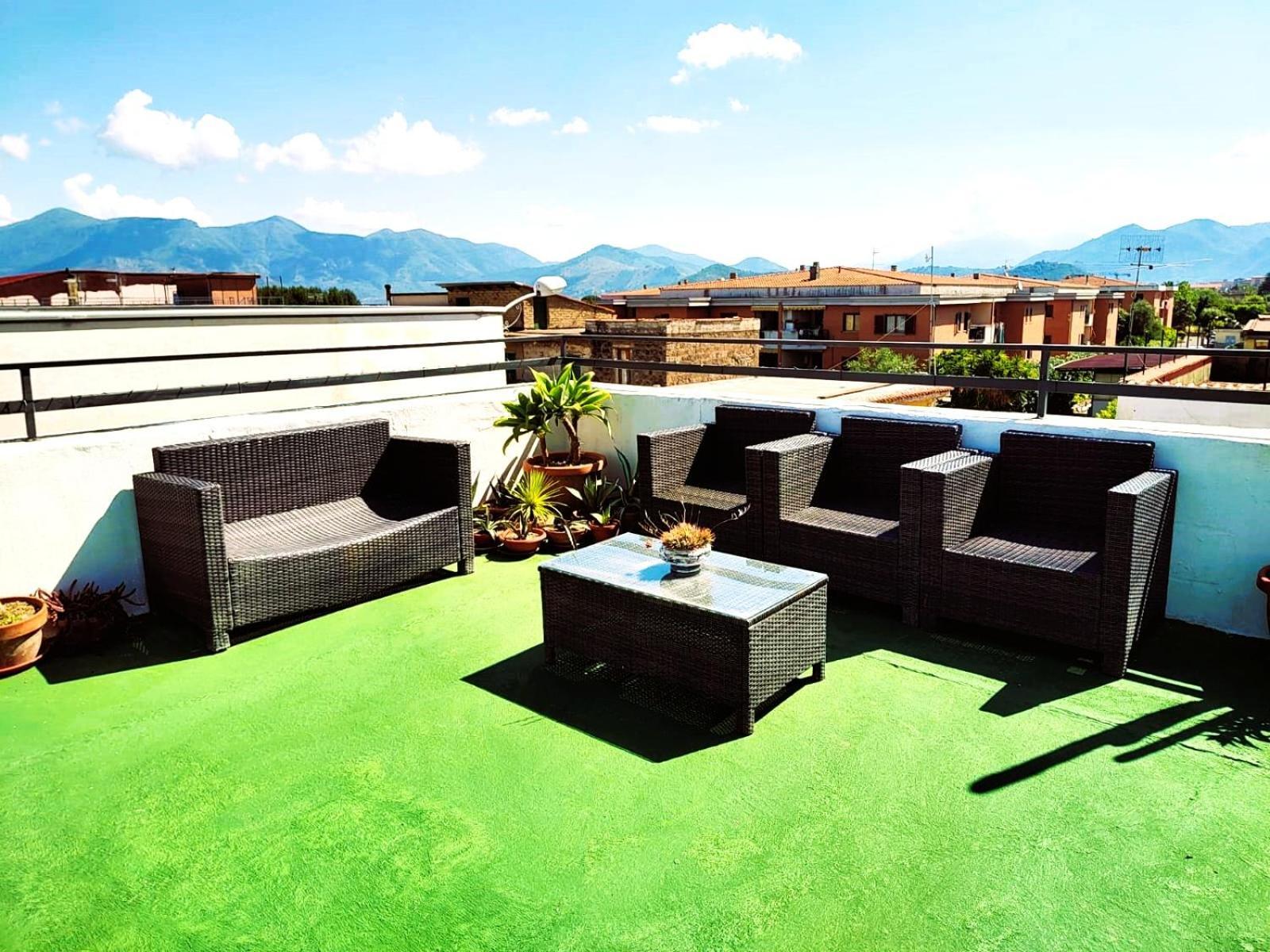 Вилла Palazzo Di Donna Panoramic Terraces And Private Parking Strategic To Amalfi Coast, Pompei, Napoli Sant'Egidio del Monte Albino Экстерьер фото