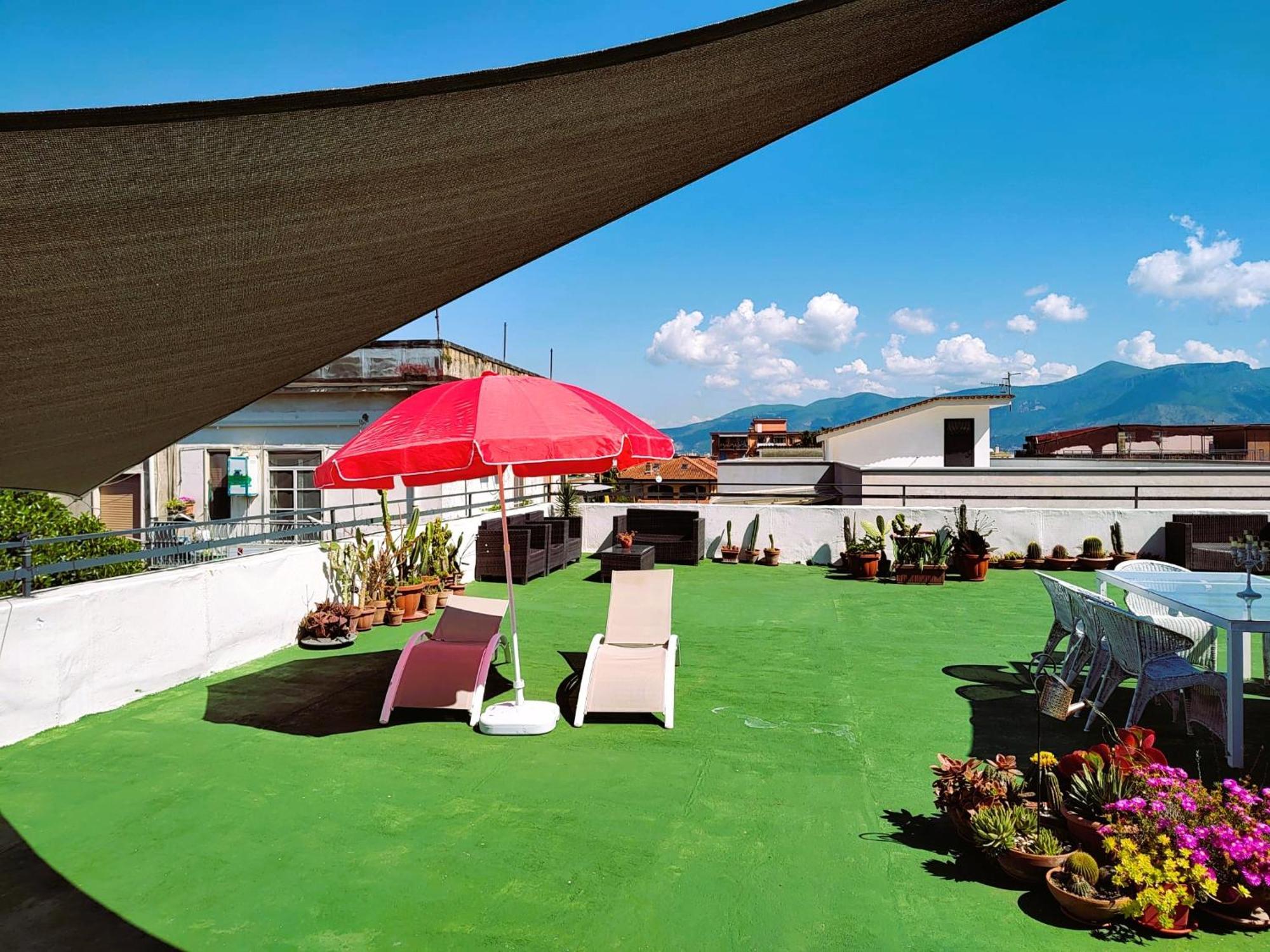 Вилла Palazzo Di Donna Panoramic Terraces And Private Parking Strategic To Amalfi Coast, Pompei, Napoli Sant'Egidio del Monte Albino Экстерьер фото